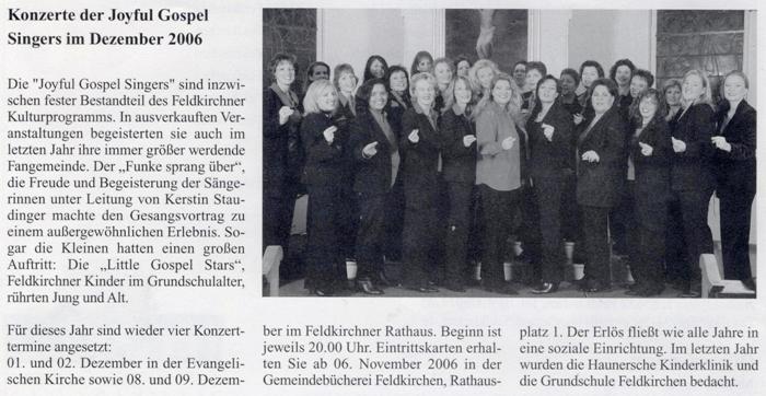 Gemeindeblatt Feldkirchen 2006